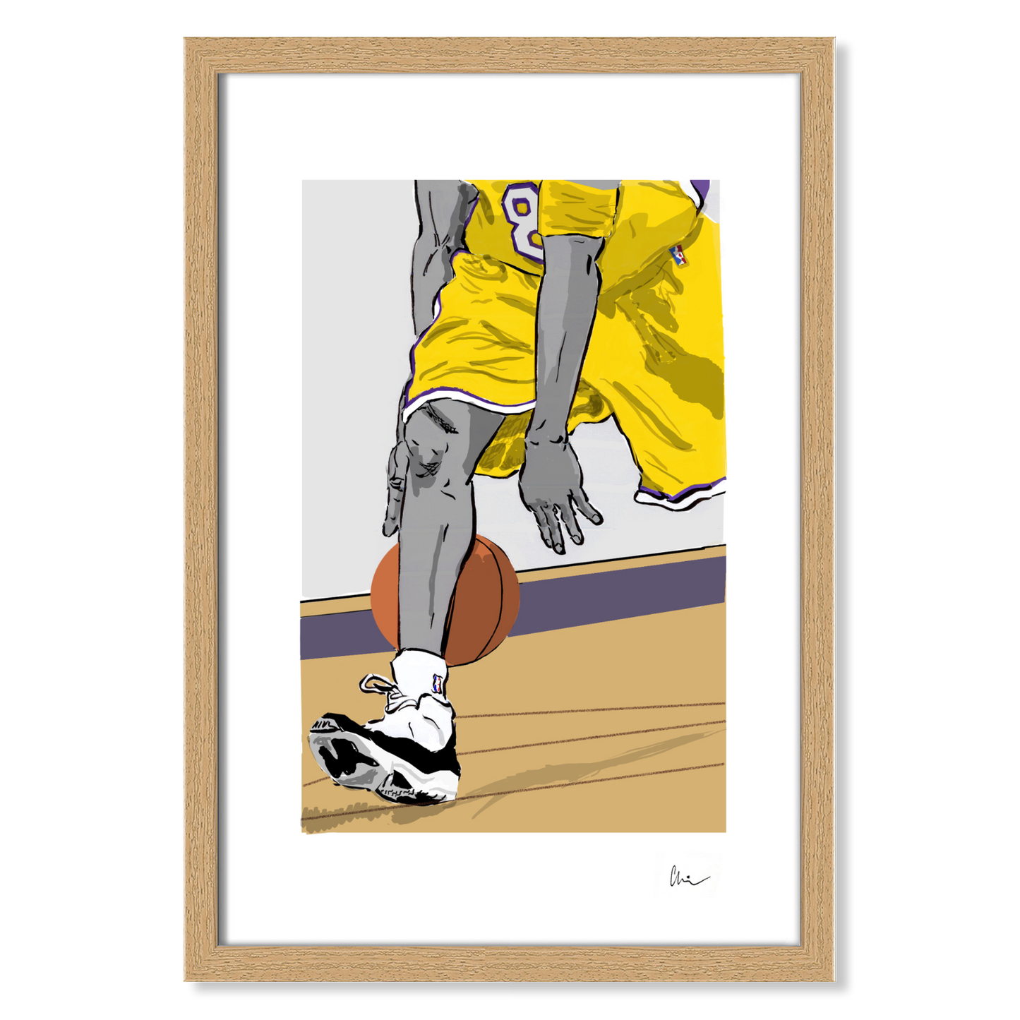 Kobe Bean Bryant Pt. II | Framed