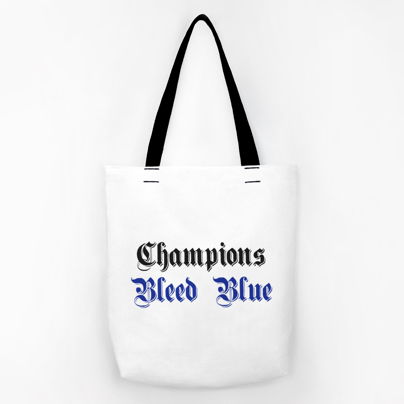 Dodgers, Champions Bleed Blue Tote Bag